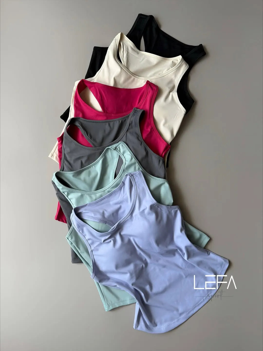 Women’s Padded Sports Tank Top – Pack of 3