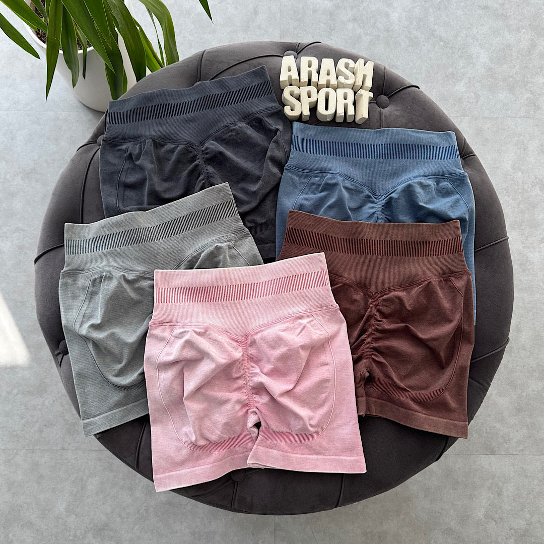 SculptFlex Women's Seamless Butt-Lifting Shorts – Pack of 3
