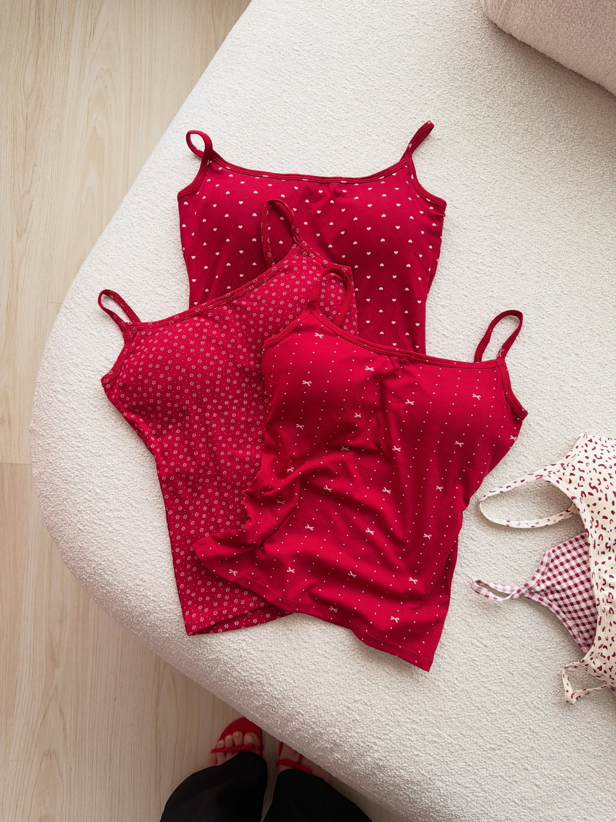 Tank top Removable cup {Pack of 3}