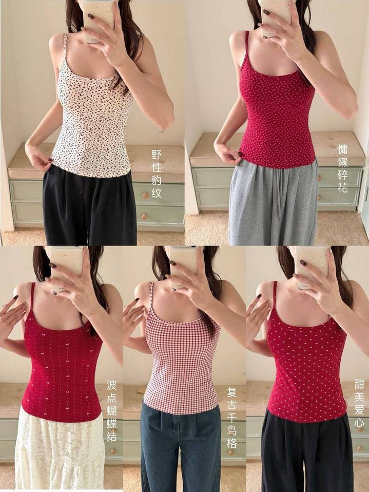 Tank top Removable cup {Pack of 3}