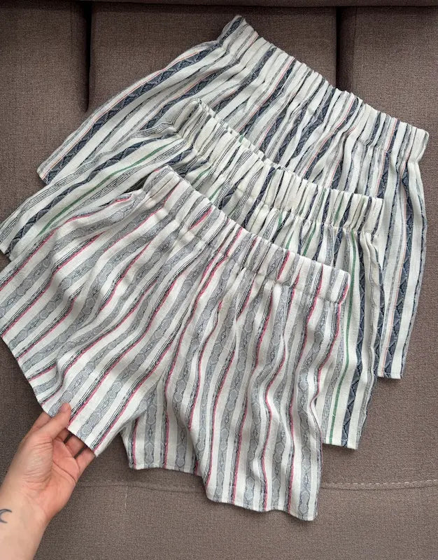 Women's Linen Lounge Shorts – 3 Colour Pack