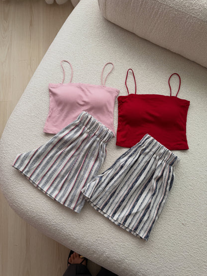 Women's Linen Lounge Shorts – 3 Colour Pack