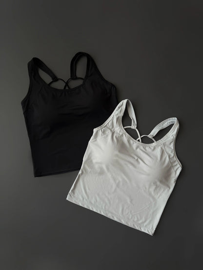 Women’s Soft Comfort Padded Cami Top – Pack of 3