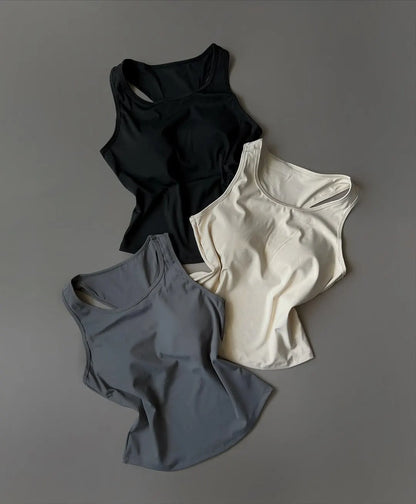 Women’s Padded Sports Tank Top – Pack of 3