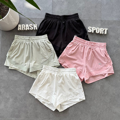 Women’s 2-in-1 Active Running Shorts – Pack of 3