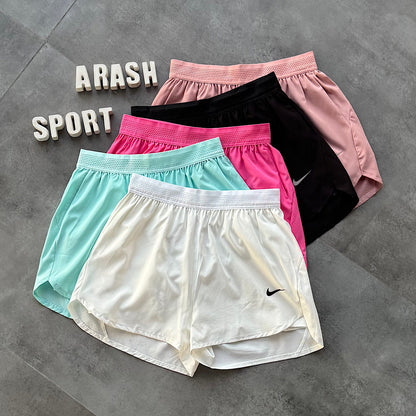 Women’s Lightweight 2-in-1 Running Shorts – Pack of 3