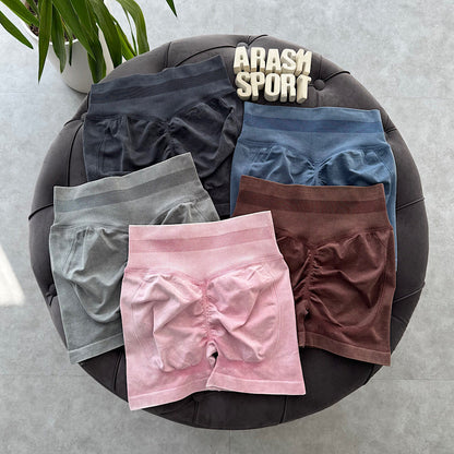 SculptFlex Women's Seamless Butt-Lifting Shorts – Pack of 3
